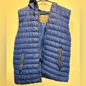 ❄️ Brave Soul Royal Blue Puffer Vest ❄️